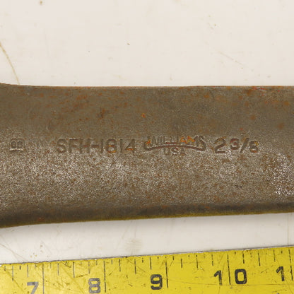 Williams 2-3/8" Box End Straight Striking Wrench 12 Point 13" OAL