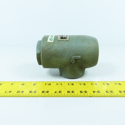 Nachi CA-T10-1-20 Right Angle In-Line Check Valve 1-1/4" 3045PSI 84.5GPM