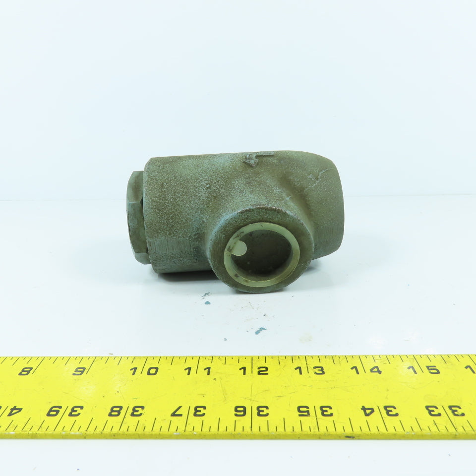 Nachi CA-T10-1-20 Right Angle In-Line Check Valve 1-1/4" 3045PSI 84.5GPM