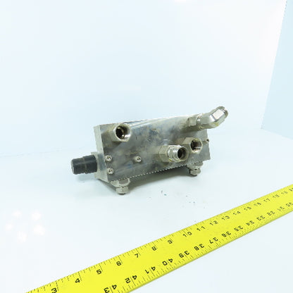 John Crane Safeunit Stainless Steel Water Control /Monitoring Manifold 15GPM LPM