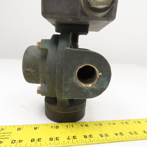 UFM MN-FSF40GM-8-32V1.0-A1WL-20D 1" NPT Brass Flow Monitor 480VAC 0-40 GPM