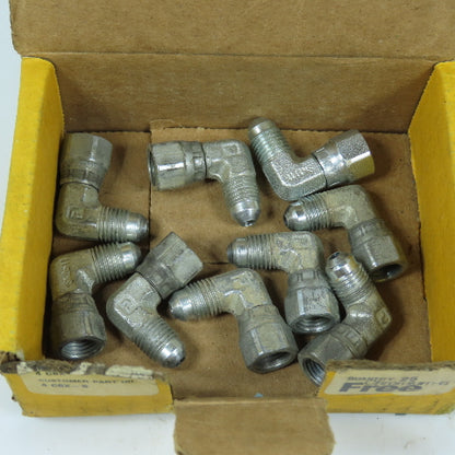 Parker 4 C6X-S Triplelok-S.ST Swivel Nut Elbow Lot Of 9