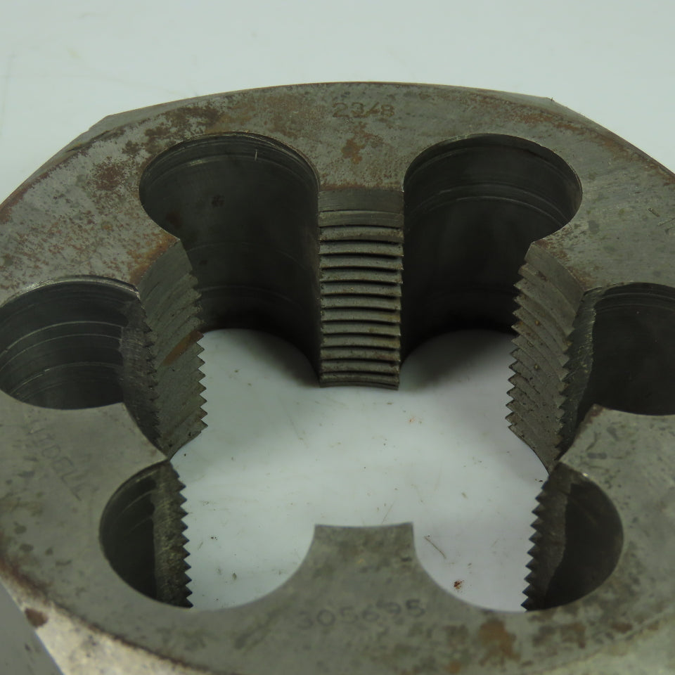 Widell 2-3/8" -10 Hexagon Rethreading Die 305695