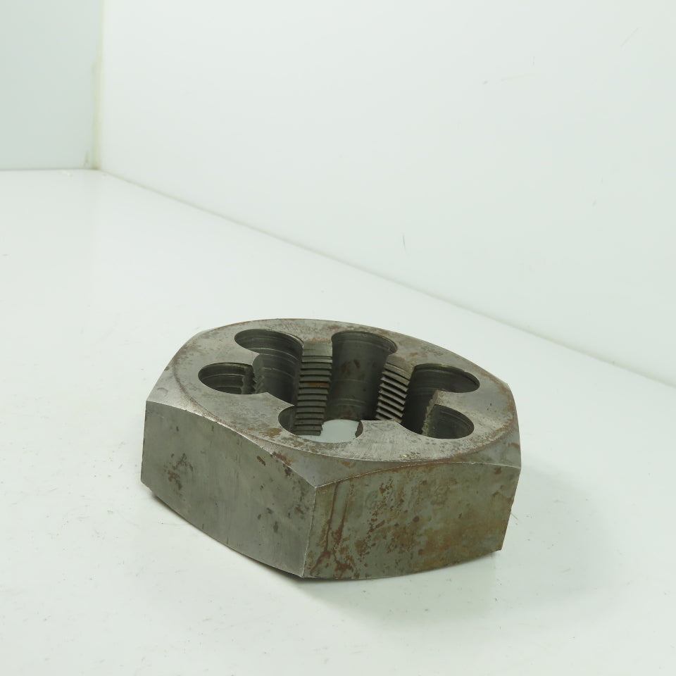 Widell 2-3/8" -10 Hexagon Rethreading Die 305695
