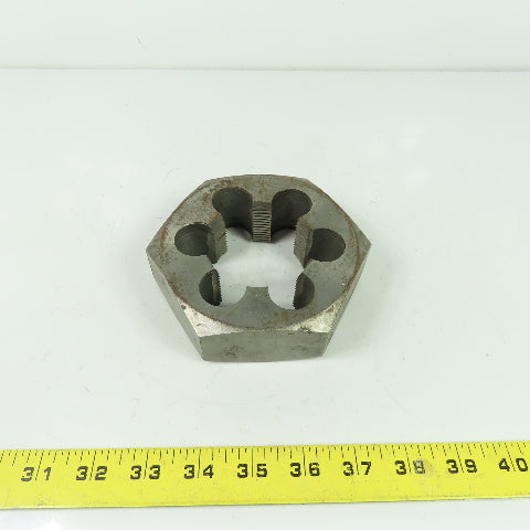 Widell 2-3/8" -10 Hexagon Rethreading Die 305695