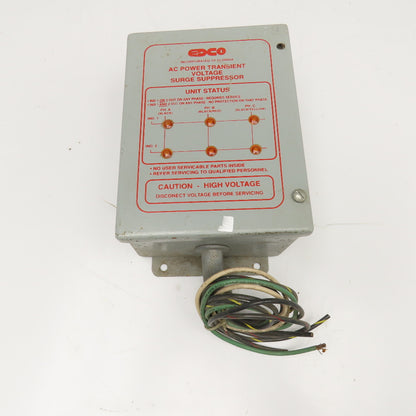 EDCO BMC480Y-125R AC Power Transient Voltage Surge Suppressor 277/480V 3Ph