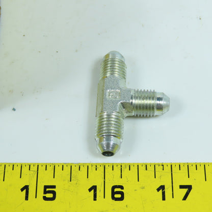 Parker 4 JTX-S Triple-Lok 37° Flare Union Tee 1/4 x 1/4 x 1/4" Lot Of 20