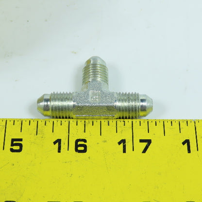 Parker 4 JTX-S Triple-Lok 37° Flare Union Tee 1/4 x 1/4 x 1/4" Lot Of 20