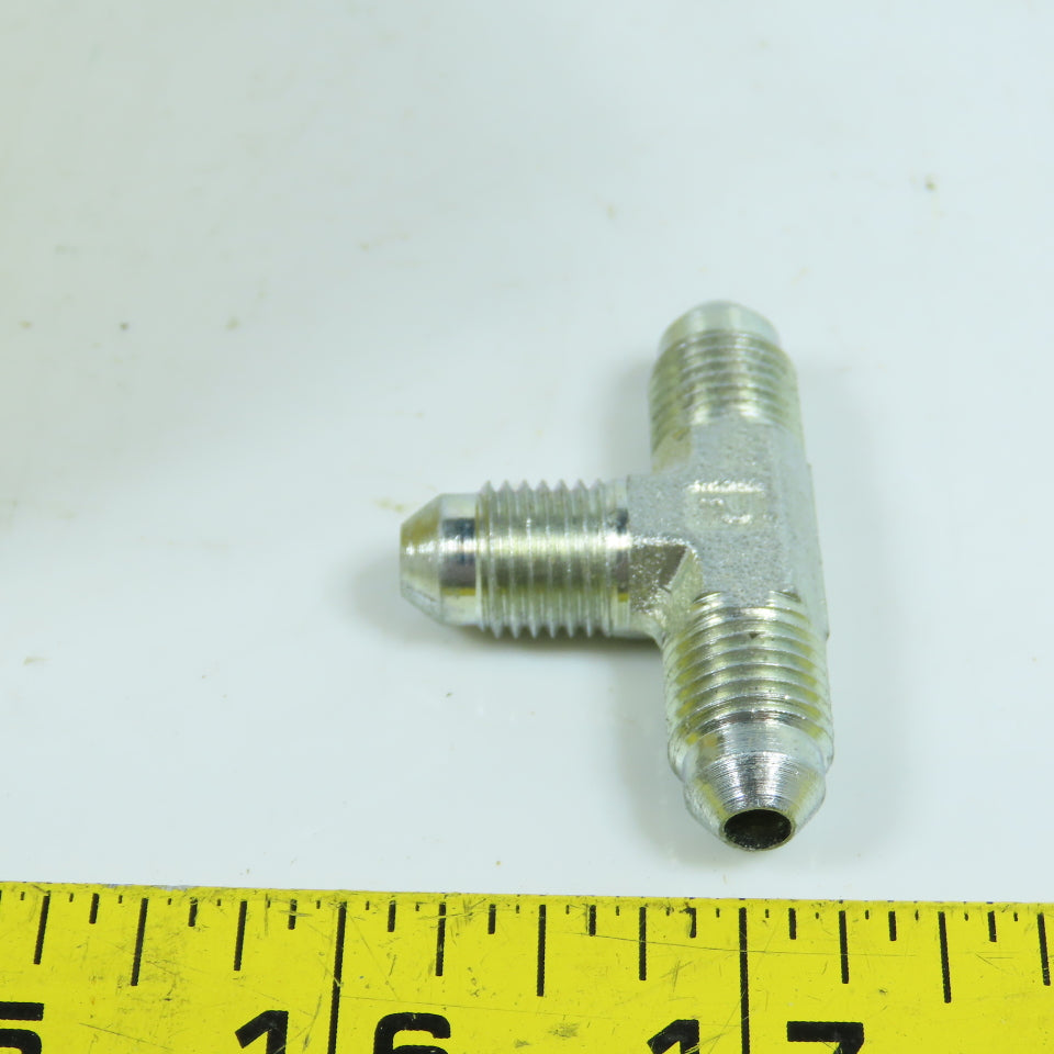 Parker 4 JTX-S Triple-Lok 37° Flare Union Tee 1/4 x 1/4 x 1/4" Lot Of 20