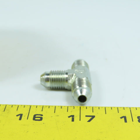 Parker 4 JTX-S Triple-Lok 37° Flare Union Tee 1/4 x 1/4 x 1/4" Lot Of 20