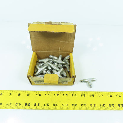 Parker 4 JTX-S Triple-Lok 37° Flare Union Tee 1/4 x 1/4 x 1/4" Lot Of 20