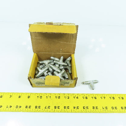 Parker 4 JTX-S Triple-Lok 37° Flare Union Tee 1/4 x 1/4 x 1/4" Lot Of 20