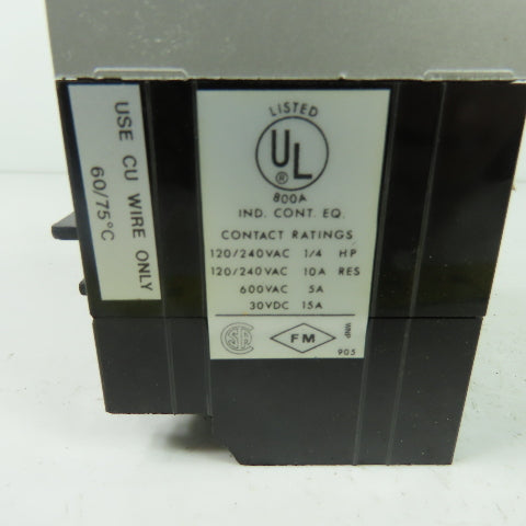 Agastat 7022VF Pneumatic Timing Relay 32VDC Coil 1-10 Min