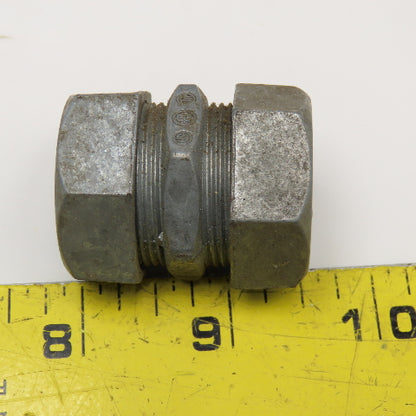 Regal 612 3/4" Rigid EMT Conduit Compression Union Die Cast Alloy Lot Of 130