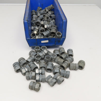 Regal 612 3/4" Rigid EMT Conduit Compression Union Die Cast Alloy Lot Of 130