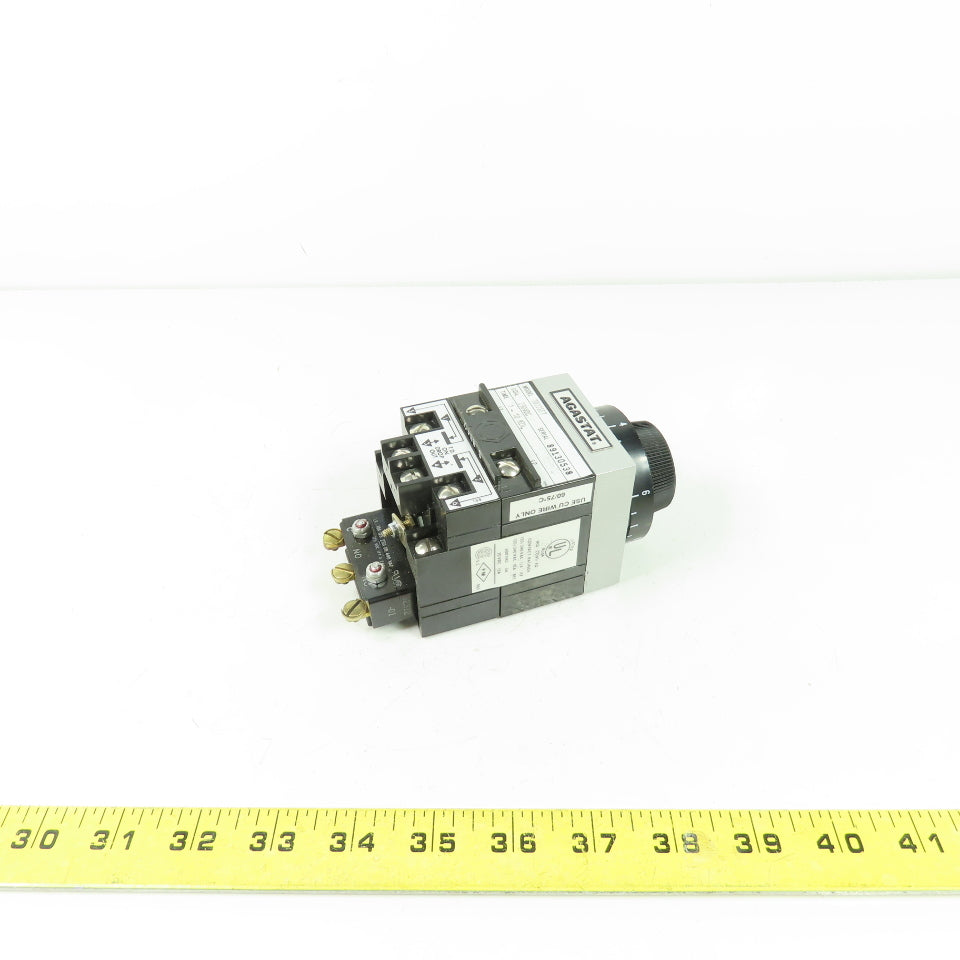 Agastat 7022FT Pneumatic Timing Relay 250VDC Coil 1-10 Min