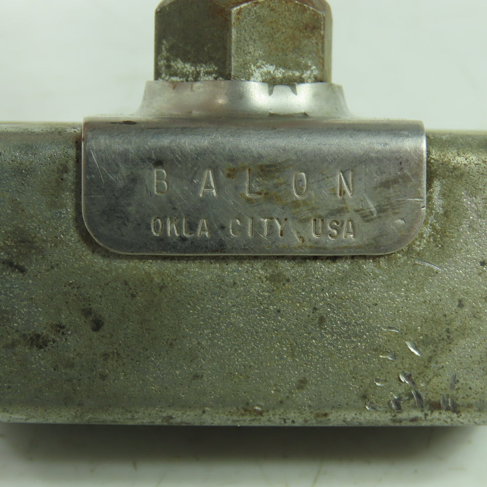 Balon 1/4" Steel Needle Valve 10,000WP 200° Max