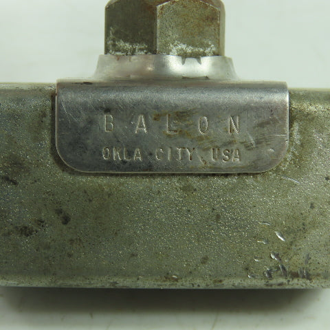 Balon 1/4" Steel Needle Valve 10,000WP 200° Max