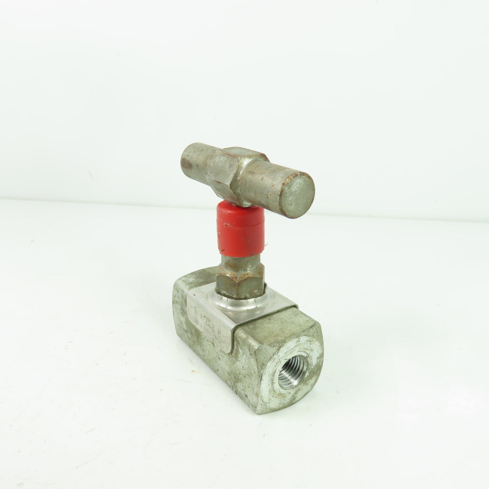 Balon 1/4" Steel Needle Valve 10,000WP 200° Max