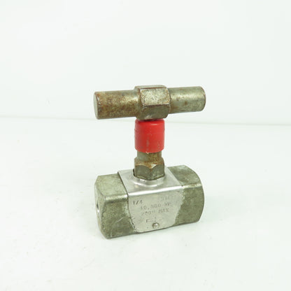 Balon 1/4" Steel Needle Valve 10,000WP 200° Max