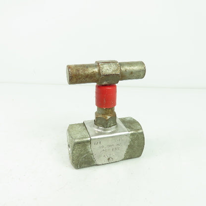 Balon 1/4" Steel Needle Valve 10,000WP 200° Max