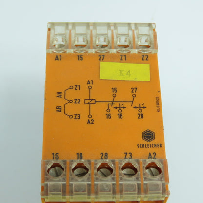 Schleicher SSY 12 13304758-468036 Time Delay Relay