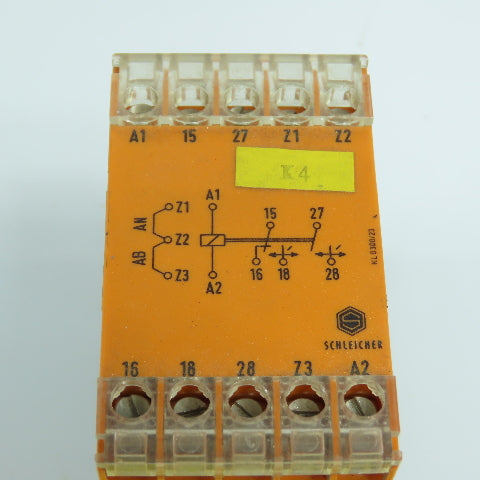 Schleicher SSY 12 13304758-468036 Time Delay Relay