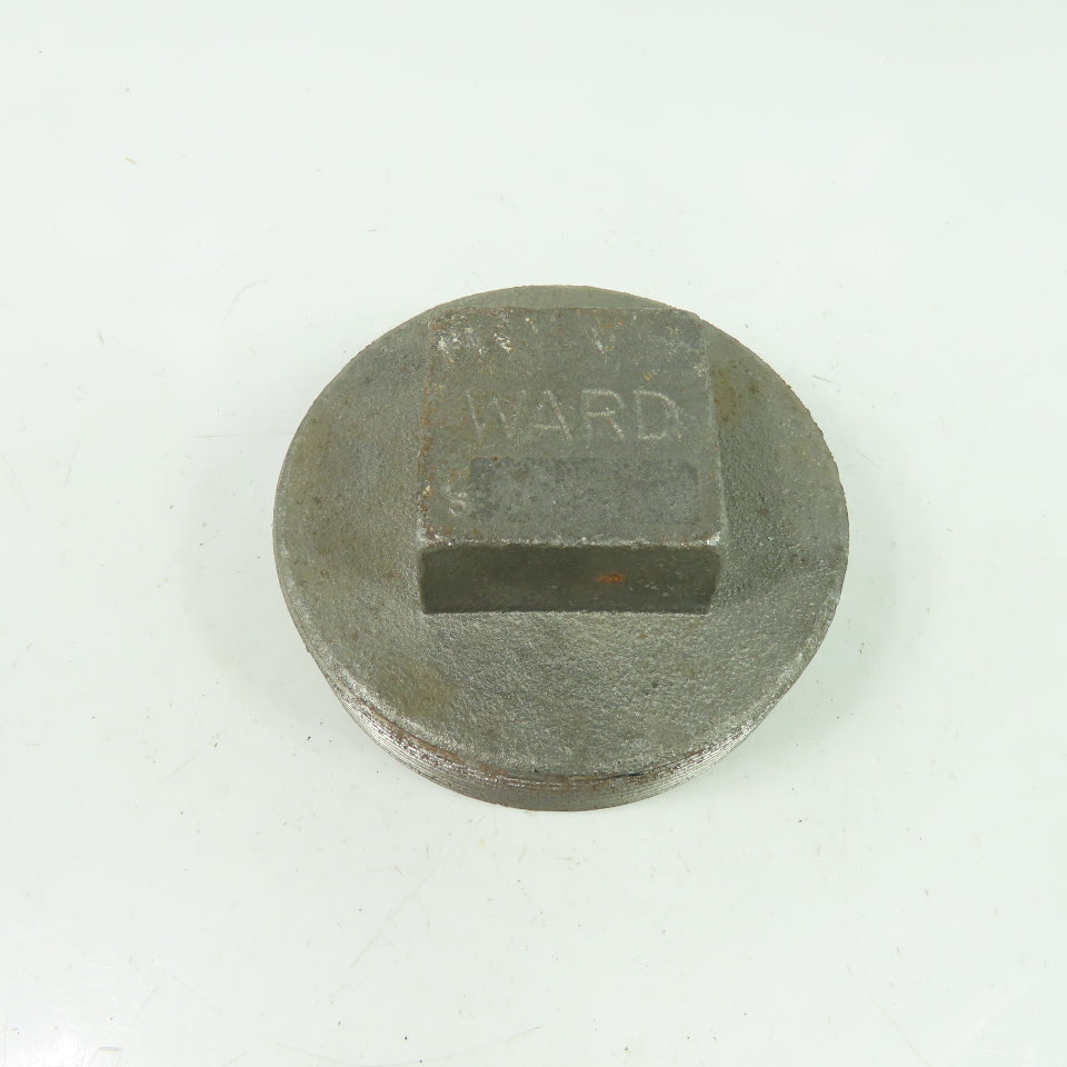 Ward 4" Cast Square Head Pipe Plug