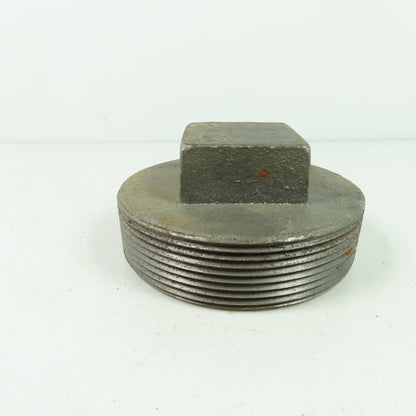 Ward 4" Cast Square Head Pipe Plug
