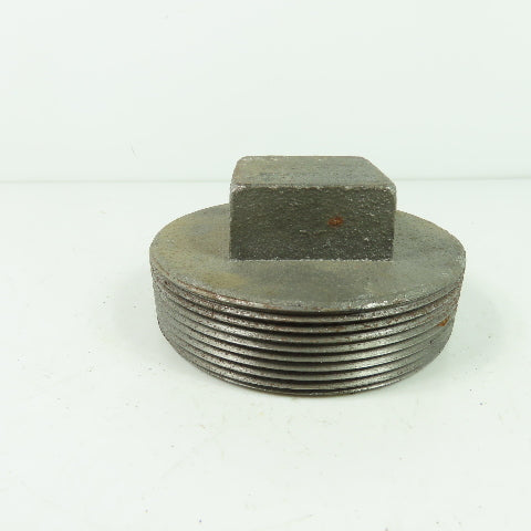 Ward 4" Cast Square Head Pipe Plug