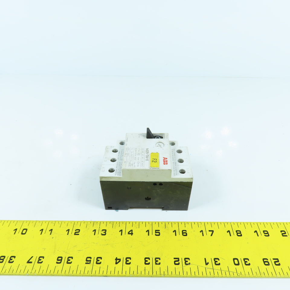 ABB M25-TM-6 4-6A Motor Protector Circuit Breaker 15HP 600VAC