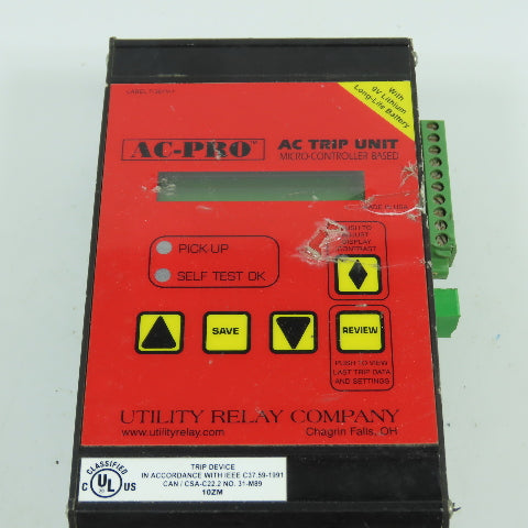 URC 373A000 AC-Pro AC Trip Unit For Westinghouse DB-50 & GE AK-50, AK-75