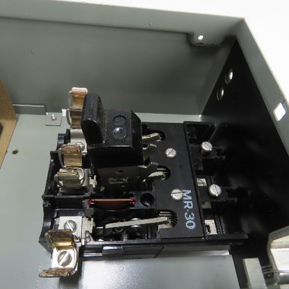 General Electric QMR36IL 30A Fusible Interrupter Switch 3 Pole 600VAC
