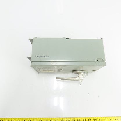 General Electric QMR36IL 30A Fusible Interrupter Switch 3 Pole 600VAC
