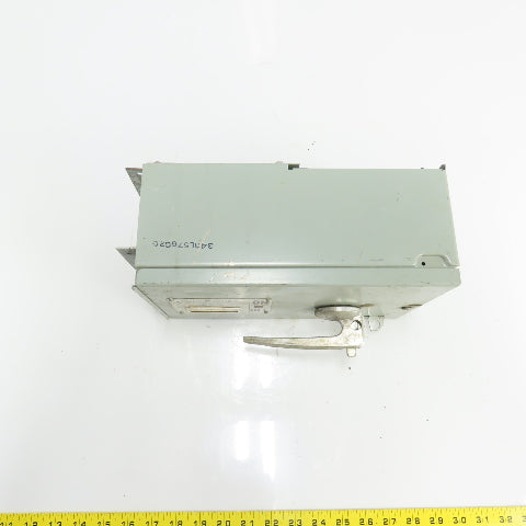 General Electric QMR36IL 30A Fusible Interrupter Switch 3 Pole 600VAC