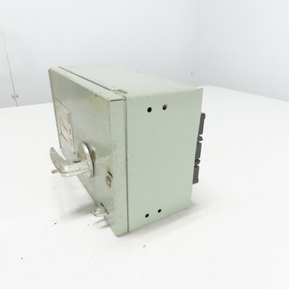 General Electric QMR36IL 30A Fusible Interrupter Switch 3 Pole 600VAC