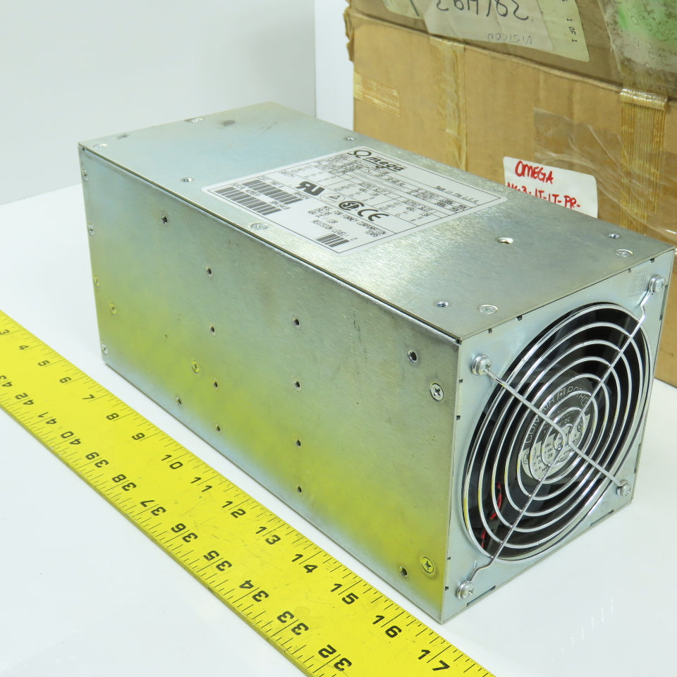 Omega MG3-1J-1J-PR-F100 1200W 48V DC 13A Power Supply 100-240VAC 90-250VDC NEW