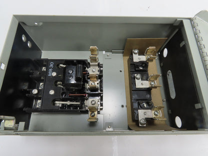 General Electric QMR36I 30A Fusible Interrupter Switch 3 Pole 600VAC