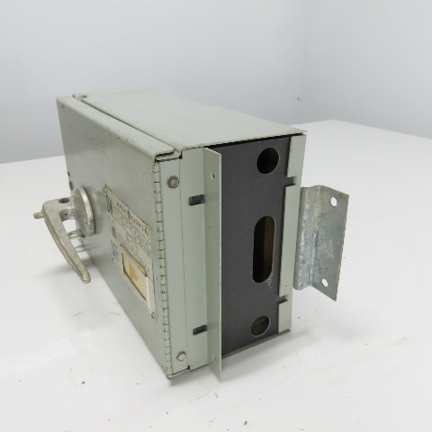 General Electric QMR36I 30A Fusible Interrupter Switch 3 Pole 600VAC