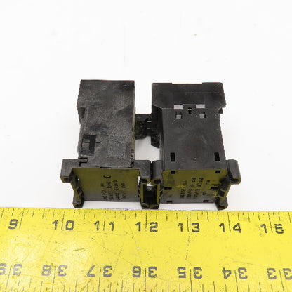 Siemens 3TF2010-0AG1 600V 16A 3Ph 5Hp Max Contactor W/0.4-0.63A Overload