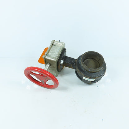 Victaulic 2-1/2/73 Firelock 705 2-1/2" Socket Manual Butterfly Valve 300PSI