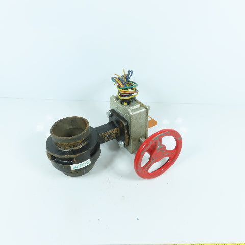 Victaulic 2-1/2/73 Firelock 705 2-1/2" Socket Manual Butterfly Valve 300PSI