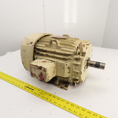 General Electric 5KS213SS108A 7.5HP AC Motor 3520RPM 460V 3PH 8.8A 213T Frame