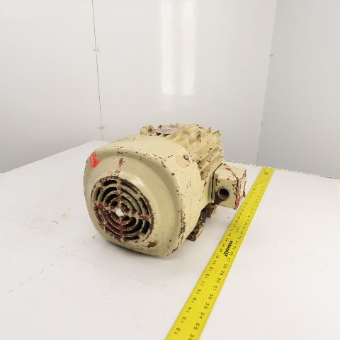 General Electric 5KS213SS108A 7.5HP AC Motor 3520RPM 460V 3PH 8.8A 213T Frame