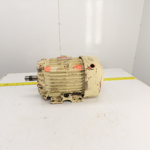 General Electric 5KS213SS108A 7.5HP AC Motor 3520RPM 460V 3PH 8.8A 213T Frame