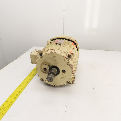 General Electric 5KS213SS108A 7.5HP AC Motor 3520RPM 460V 3PH 8.8A 213T Frame