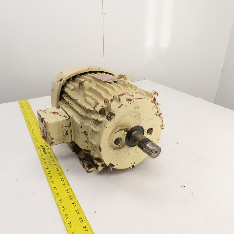 General Electric 5KS213SS108A 7.5HP AC Motor 3520RPM 460V 3PH 8.8A 213T Frame