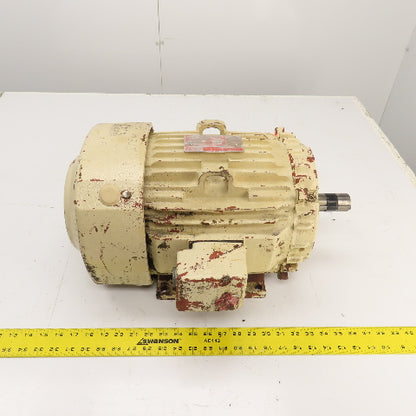 General Electric 5KS213SS108A 7.5HP AC Motor 3520RPM 460V 3PH 8.8A 213T Frame