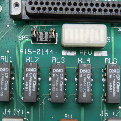 Hurco 415-0144-902 REV C Knee Mill Relay Circuit Board
