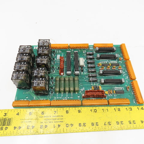 Hurco 415-0144-902 REV C Knee Mill Relay Circuit Board